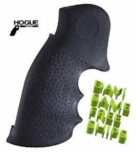 Hogue Taurus Soft Rubber Grip for Medium Frame Revolver BLACK NEW! # 66000