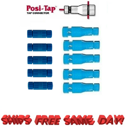 Posi-Tap/ Lock 14-16 Ga Reuseable Wire Connector, 10 Pack PTA1618+PL1416