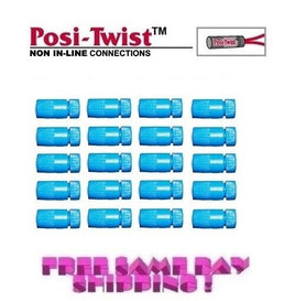 Posi-Twist 14-24 Gage (EX-114B) In Line Connector, 20 PACK NEW! PT1424B