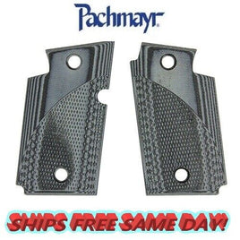 Pachmayr Gray/Black Checkered G10 Grips for Sig P938 NEW!! # 61041