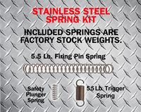 Ghost Inc Tactical Spring Kit - Stock Stainless for Gen 1-4 NEW! # GHO_SSKIT
