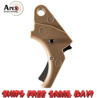 Apex Tactical Polymer Trigger - FDE for S&W SD SD-VE Sigma NEW! # 107-143-F