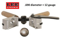 Lee 1-Cavity Bullet Mold (690 Diameter) 12 gauge - Round Ball  # 90978  New!