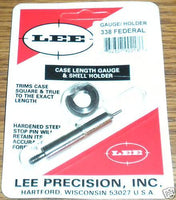 Lee Case Length Gage and Shellholder 338 Federal    # 90218   New!