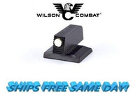 Wilson Combat Snag-Free Front Sight, 1911, White Gold Bead, .190" # 367FWG190
