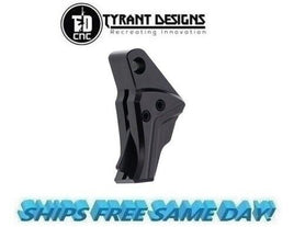 Tyrant Designs Glock Gen 5 Compatible Trigger,BLACK/BLACK TD-GTRIG-5-BLACK-BLACK