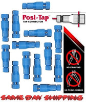 PTA1618 BLUE Posi-Tap 16-18 ga Wire Connector / LINE TAP  5, 10, 15 or 20 packs