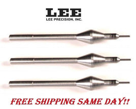 SE2939 Lee EXPANDER Decapping Pins for 90806 DIE SET, 43 Mauser 3-Pack New!