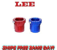 Lee Precision 2-pack of Spline Drive Breech Lock Bushings RED AND BLUE  90095