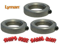 Lyman THREE PACK Steel Split Lock Rings for 7/8 x 14 Dies # 7631304 New!