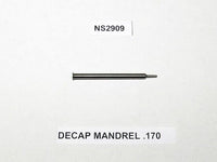 Lee Decapping Mandrel .170 for 17 Remington, 3 PACK New! # NS2909