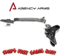 Agency Arms Drop-In Flat Faced Trigger Kit Glock Gen 5 17, 19  # DIT2-G5-B