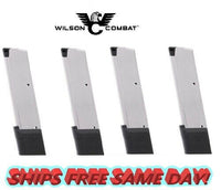 Wilson Combat FOUR 1911 Magazines, .45 ACP, Full-Size,10 Rnd # 47-45FS10