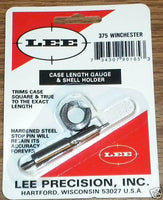 Lee Case Length Gage and Shellholder 375 Win  # 90165   New!