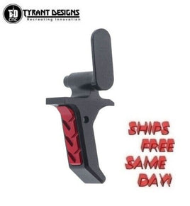 Tyrant Designs Sig Sauer P320 Drop in Trigger BLACK,RED # TD-P320-TRIG-Black-Red