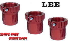 Lee Precision Spline Drive Breech Lock Bushings, RED - 3 Pack! NEW!! # 90063