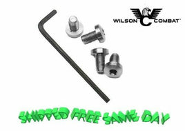 Wilson Combat Grip Screws for 1911 Stainless Steel (4-PACK) with Hex Key #  313S
