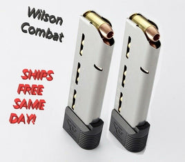 Wilson Combat PAIR 1911 ETM, .45ACP, 10 Round, Full Size # 500-45FS10 ( 2 each)