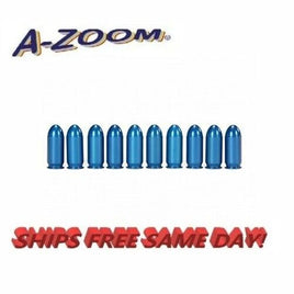 A-ZOOM Action Proving Dummy Round, Snap Cap for 45 Auto, Blue, 10PK NEW! # 15315