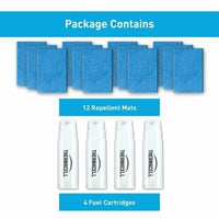 ThermaCell Mosquito Repellent Refill, 4  Pack with 12 Mats, 48 Hrs NEW! # R4