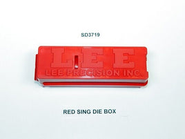 Lee Precision RED Single Die Storage Case NEW!! # SD3719