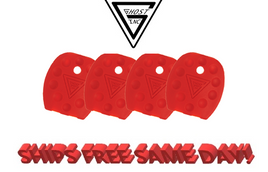 Ghost Inc RED MOAB- Mother of all Baseplates for Glocks, 4 PACK # GHO_MOAB_RED