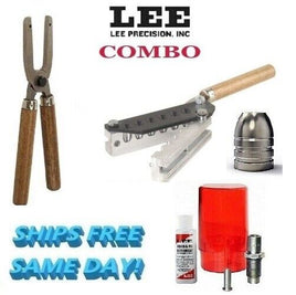 Lee 6 Cav Combo w/ Handles & Sizing Kit for 44 Spc/ 44 Rem Mag/ 44-40 WCF 90428