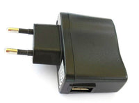 EU Plug to USB Power Adapter Charger for MP3, MP4, cell phone 5V DC 0.5A 500mAh