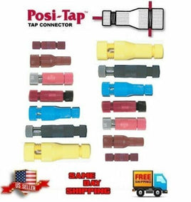 Posi-Tap Assortment, ALL SEVEN DIFFERENT SIZES, 2 of each SIZE, 14 pieces New!