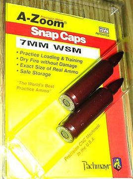 A-Zoom Action Proving Dummy Round Snap Cap 7mm Win.Short Mag  # 12205   New!